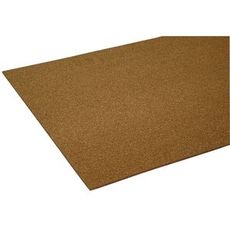 Gummikorkplate 2,0 mm, 500x330 mm, ideell for lydisolering og design.