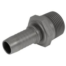 Slangekobling Bsp 3/8-1/4, rett konisk utvendig gjenge for profesjonell bruk.