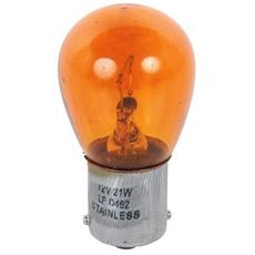 Glødelampe 264 21W BAU15s Gul, ideell for å lyse opp arbeidsområder.
