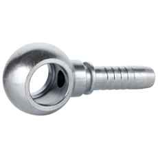 Holdbar slangekobling med 3/8 tommer til 5/16 tommer, perfekt for tilkoblinger.