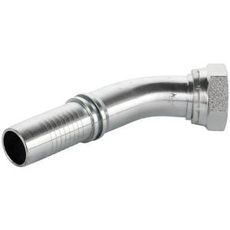 Kompakt slangekobling Bsp 1/4-1/4 45 Inv. Gjenge, ideell for presisjon.