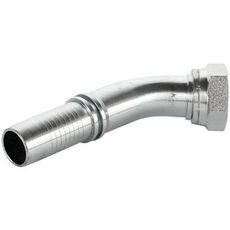 45 graders slangekobling Bsp 1/2-3/8 Inv. Gjenge for fleksible installasjoner.