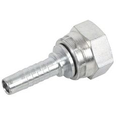 Spesiell slangkobling Bsp 1/2-1/2 med pakning for Hiab-applikasjoner.