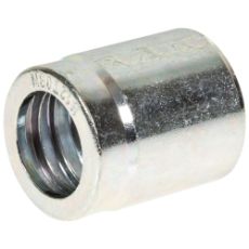 Presshylse 1.1/2 for slangeforbindelser uten skrelling, perfekt for industriell bruk.