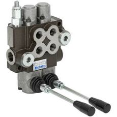 Retningsventil 3/8" - maks 40 l/min 2-SPOLE, for presise hydraulikkløsninger.