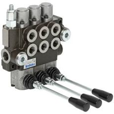 Retningsventil 3/8" - maks. 40 l/min 3-SPOLE, for avanserte hydraulikksystemer.