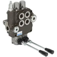 Retningsventil 1/2" med maks 80 l/min, effektiv for hydraulikkapplikasjoner.