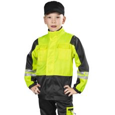 Barnejakke Alex i gul og svart, for barn som vil se pene ut og være komfortable.