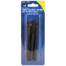 Sett med 4 M10X100 bolter 10.9, perfekt for alle konstruksjonsprosjekter.