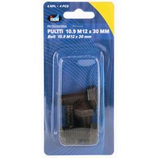 Bolt M12X30 10.9, 4 stykker egnet for diverse reparasjonsarbeider.