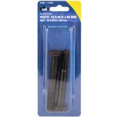 Bolter M12X90, 2 stykker av klasse 10.9, designet for styrke og holdbarhet.