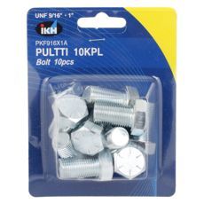 Forsinket bolt Unf 9/16 X 1", pakke med 10 stykker for bedre holdbarhet.