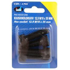 Unbrakoskrue M10X35 12.9, perfekt i 4 stykker for spesifikke prosjekter.