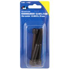 Unbrakoskrue M10X70 12.9 i pakke med 3 stk, perfekt for reparasjoner.