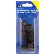 Unbrakoskrue M12X35 12.9, 5 stykker, perfekt for små men viktige byggeprosjekter.