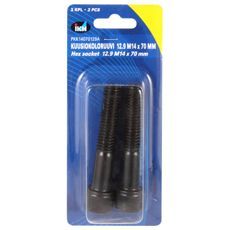 Unbrakoskrue M14X70, 12.9, 2-pakning, perfekt for tunge konstruksjoner.