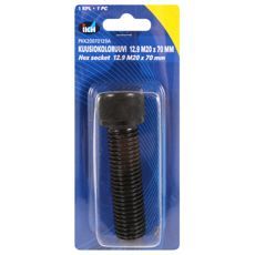 Unbrakoskrue M20X70 12.9, ett stykke, perfekt for konstruksjon og reparasjon.