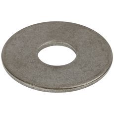 Rustbestandig skive M6 A2, 100 stykker, perfekt for både innendørs- og utendørsprosjekter.