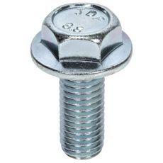 Sekskantskrue med flens, M10X25Mm, 8.8, pakke med 200 stykker.