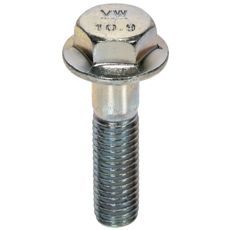 Sekskantskrue med flens, M10X40Mm, 10.9, pakke med 4 stykker.