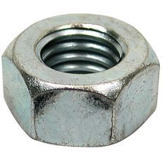 Mutter M6, 100 stykker med strekkfasthet 10, i henhold til Din934.