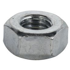 Galvanisert mutter Unf 9/16" i 10-pack for holdbarhet og rustbeskyttelse.