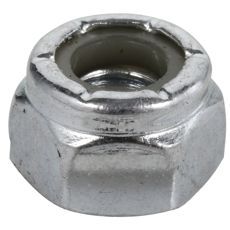 5/16" Nyloc-mutter galvanisert for bestandighet og sikkerhet i bruk.