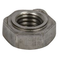 Sveismutter M12 6stk Din929 Sekskant, perfekt for raske reparasjoner og montering.