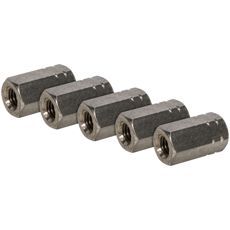 Forlengelsesmutter M6 A4 5St, praktisk for raske fikser.