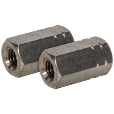 Forlengelsesmutter M10 A4 for rustbeskyttelse, pakke med 2 stk.