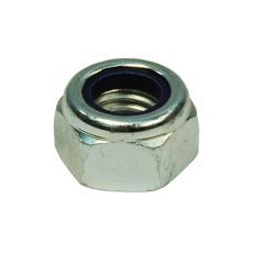 Mutter M24 10 Nyloc, 2 stykker, for sikker og holdbar montering.