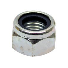 Låsemutter M5 i 10-pakning, forsinket for langvarig effekt og et robust feste.