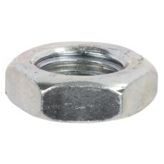 Mutter M10, 500 stk, galvanisert, ideell for ulike byggeprosjekter.