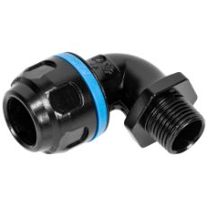 Vinkel skjøtekobling 16mm G1/2 utv for 90 grader. Perfekt for trange rom.