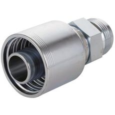 Holdbar PS slangeforbindelse Jic 1.1/16-3/4 Rett Utv.Gjenger for høy fleksibilitet.