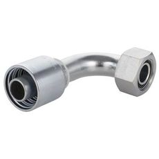 Holdbar Dkos-25 slangkopling M36X2-1 90 med innvendig gjenge for fleksible tilkoblinger.