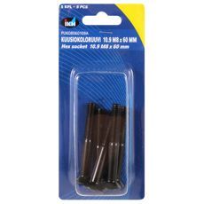 Unbrakoskrue M8X60 10.9, 5-pack, forsenket, ideell for presisjonsarbeid.