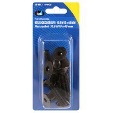 Unbrakoskrue M10X40 10.9, 10 stykker for alltid rett skrue for dine behov.