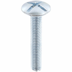 M8X30 kuppelformet sporskru, 7 stykker, designet for beste styrke.