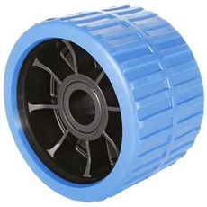 Kjølrulle 21x120mm, blå PU, perfekt for sidemonterte applikasjoner.