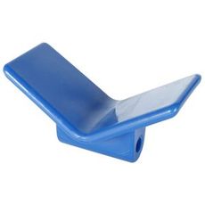 Blått forstøtt i PU, mål 70x150 mm, perfekt for støttefunksjon.
