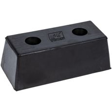 Gummibuffer 195X90X70, perfekt for å dempe støt i maskiner.