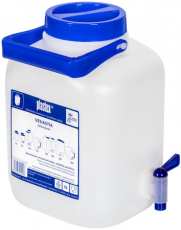 Vannkar på 5 liter med vendbar tappekran, perfekt for alle dine vannbehov.