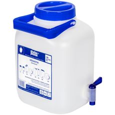 Vannkar på 5 liter med vendbar tappekran, perfekt for alle dine vannbehov.
