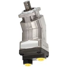 Aksialstempelpumpe med kapasitet 107 cm3, fast type for robuste maskiner.