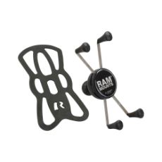 Holder B X-Grip Stå, gir bedre støtte og tilgang for telefonen.