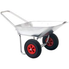 Ravendo trillebår 85L, perfekt for hagearbeid og transport.