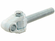 Gjenged toppstagsledd Ø28 mm M36x3 Vänster