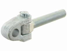 Gjenged toppstagsledd Ø30 mm M36x3 Vänster