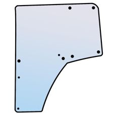 Dørglass venstre JD - L174348
